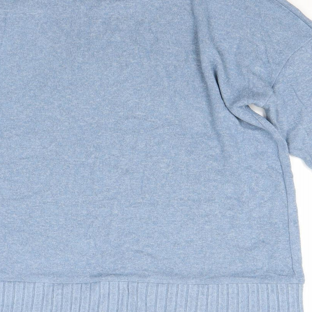 The lounge edit Womens Blue   Pullover Jumper Size 8