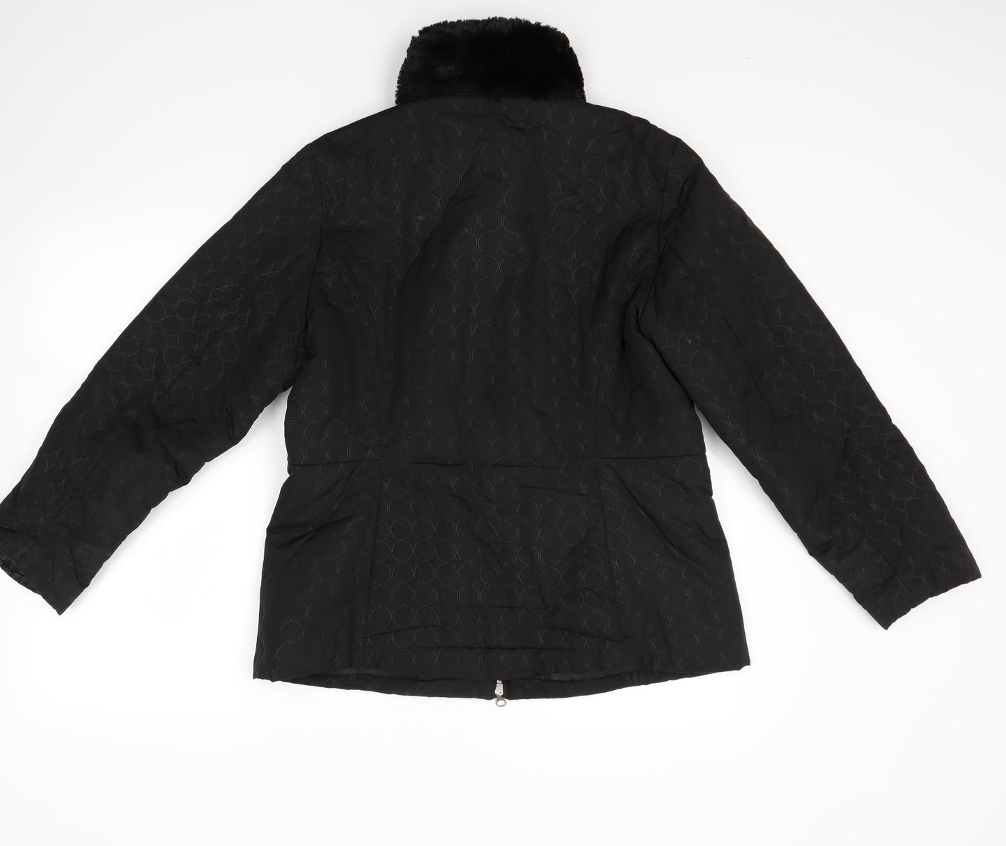 Jones New York Womens Black   Jacket Coat Size M