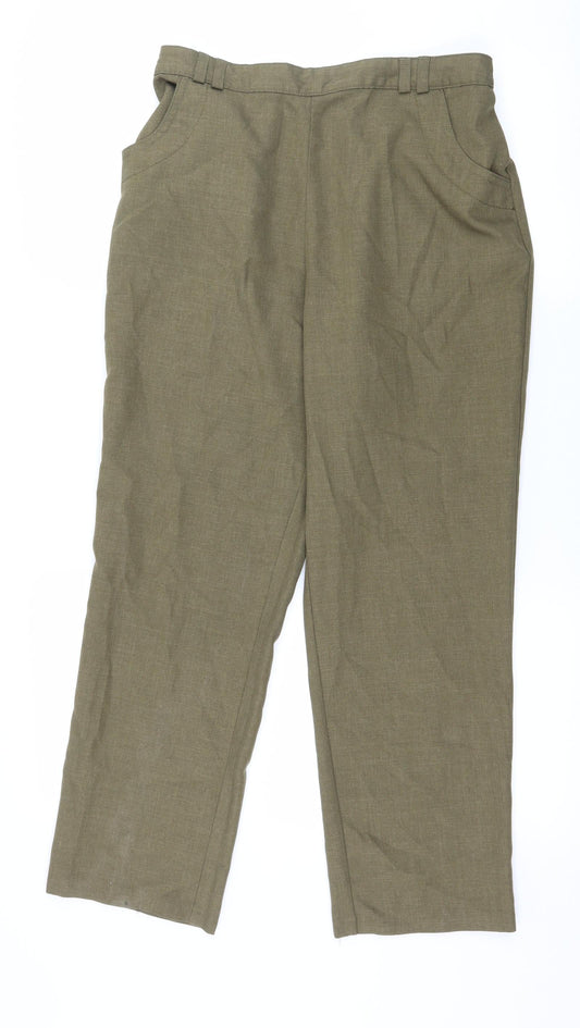 Preworn Womens Green   Trousers  Size 30 in L27 in