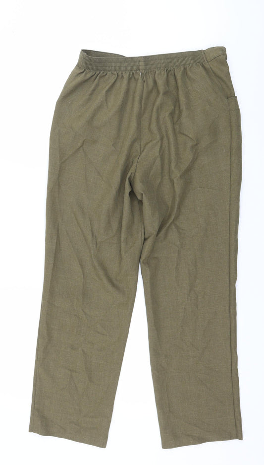Preworn Womens Green   Trousers  Size 30 in L27 in