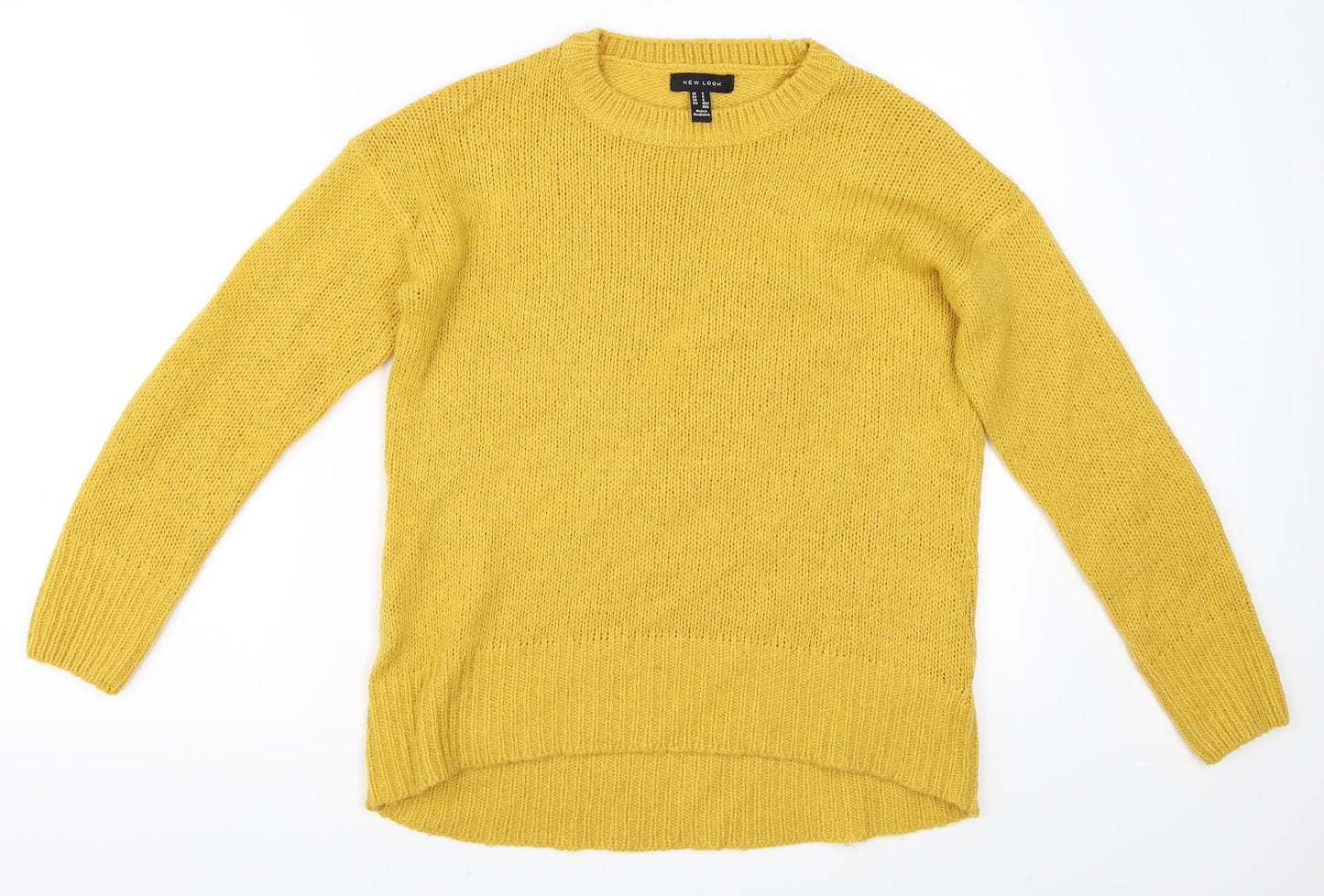 New Look  Womens Yellow   Pullover Jumper Size S
