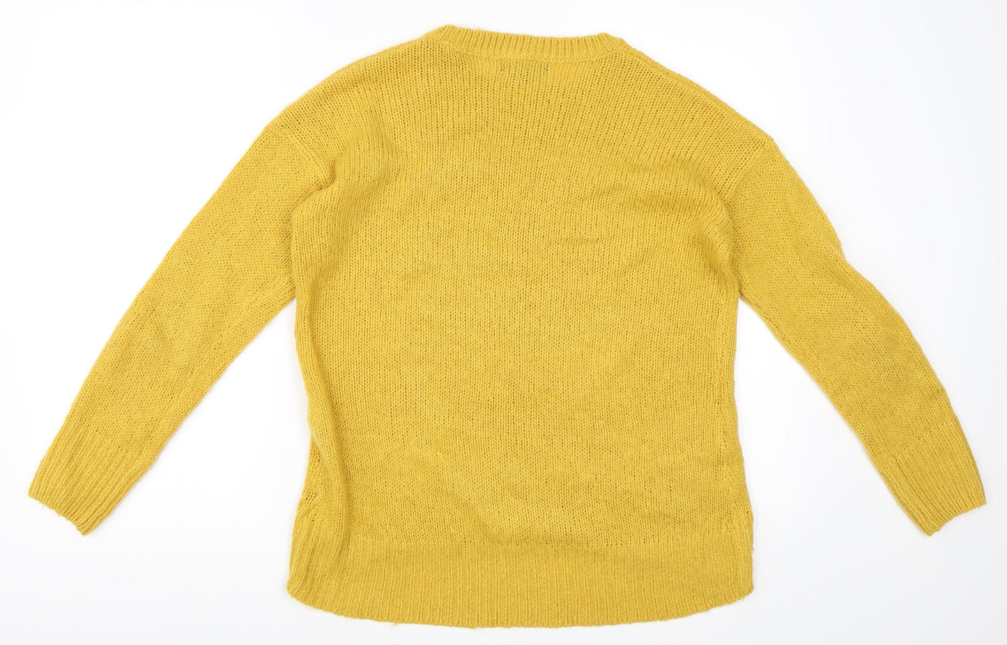 New Look  Womens Yellow   Pullover Jumper Size S