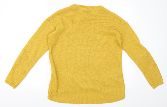 New Look  Womens Yellow   Pullover Jumper Size S