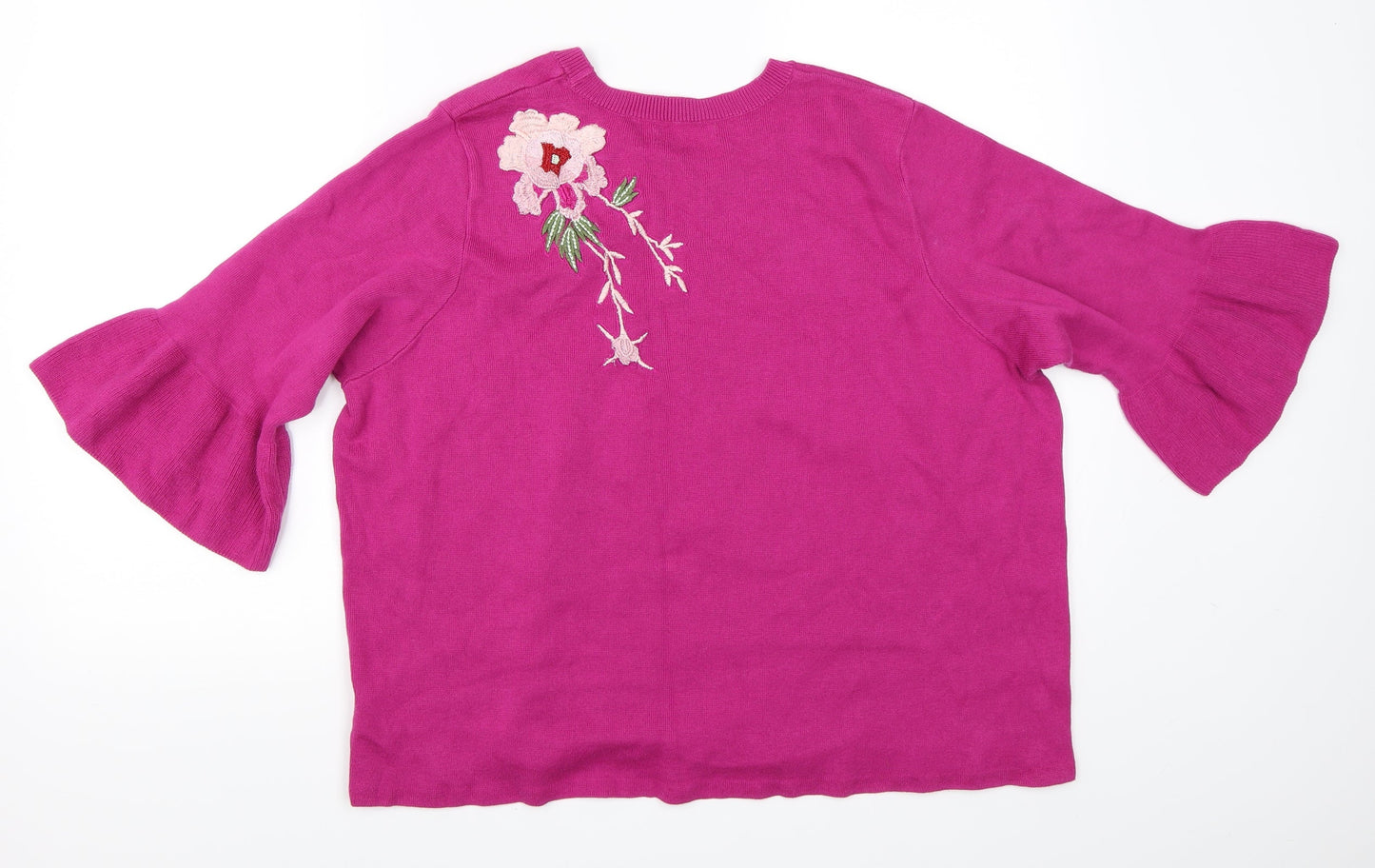 Per Una Womens Purple   Pullover Jumper Size 18