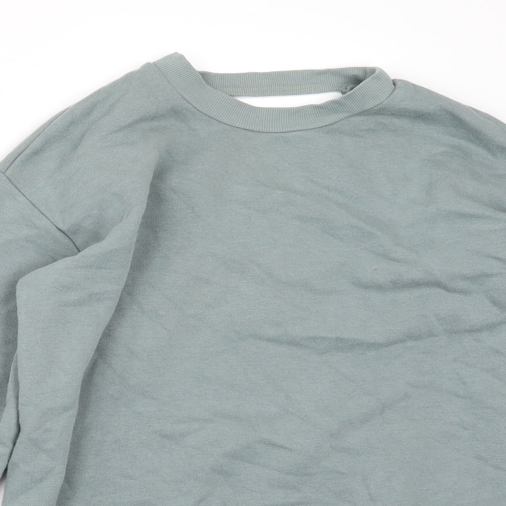 Topshop Womens Green   Pullover Jumper Size 8