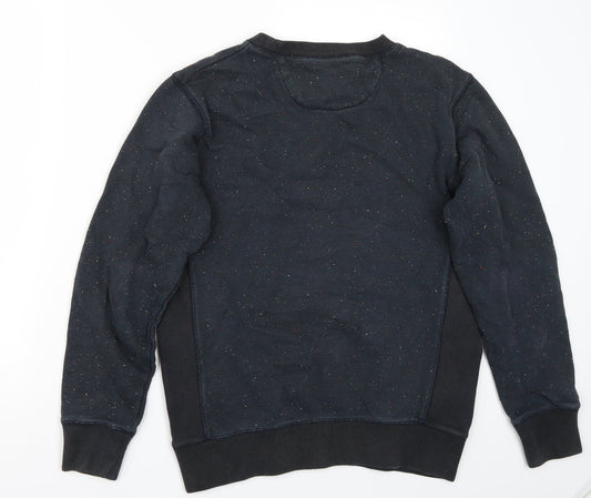 Saturdays Womens Black   Pullover Jumper Size M
