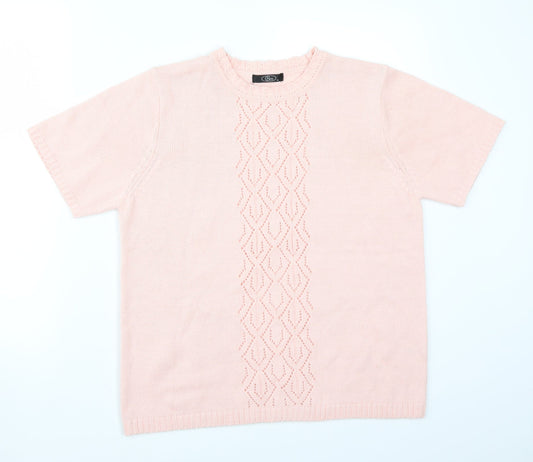 BM Womens Pink   Basic T-Shirt Size M