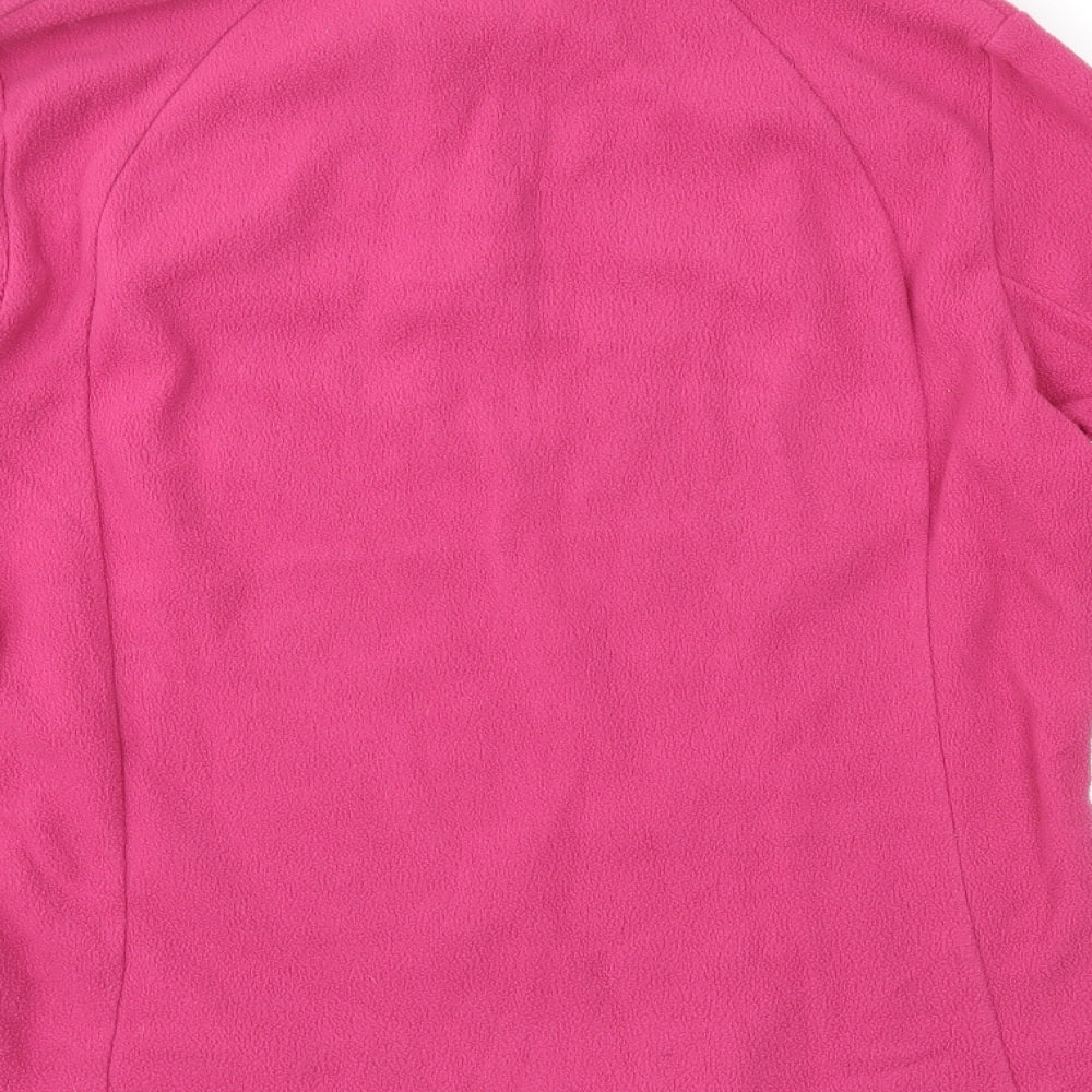 DECATHLON Womens Pink  Fleece Jacket  Size L