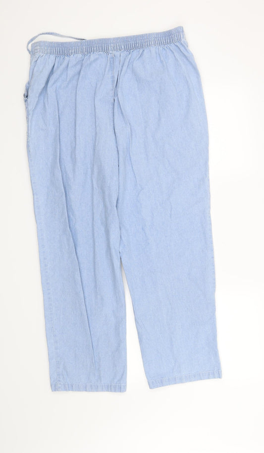 Isle Womens Blue   Straight Jeans Size 16 L27 in