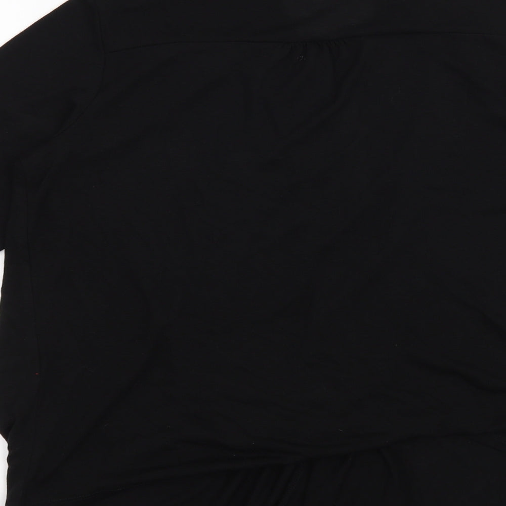 Tigi Womens Black   Basic T-Shirt Size 10