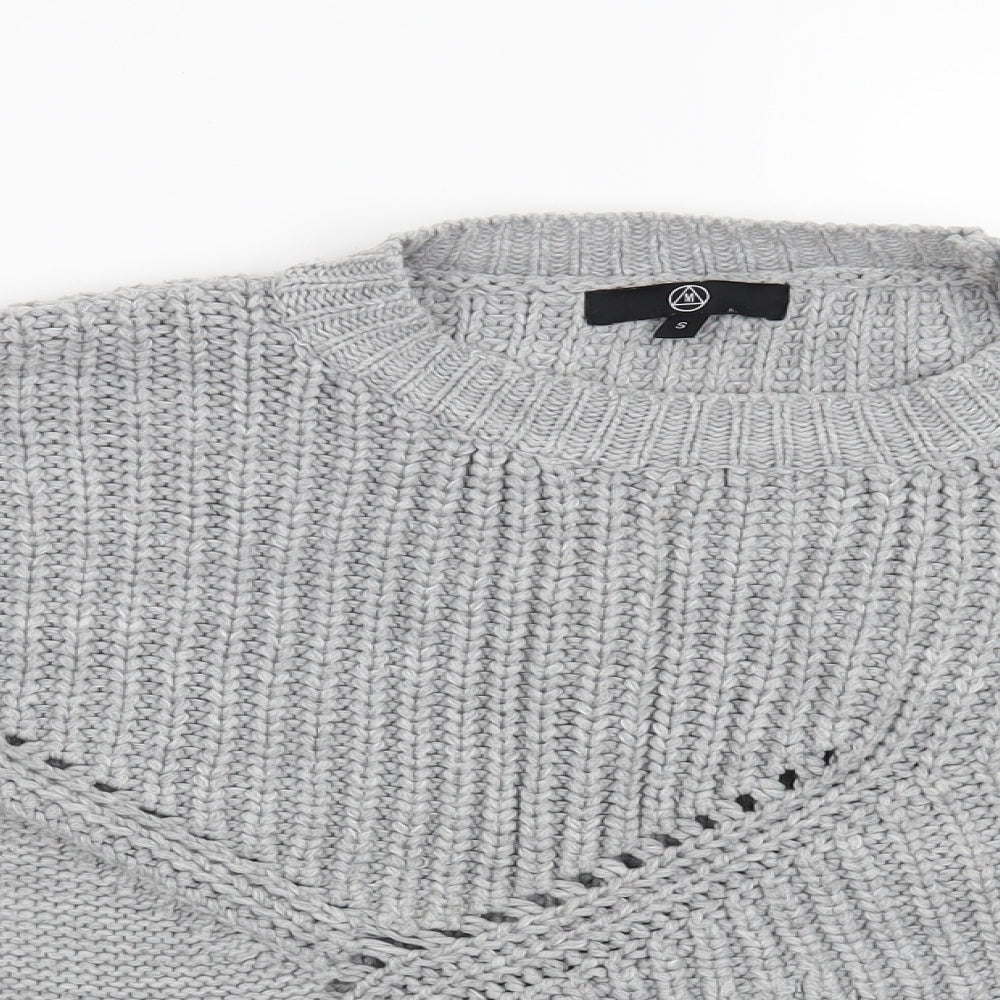 Missguided Womens Grey   Pullover Jumper Size S