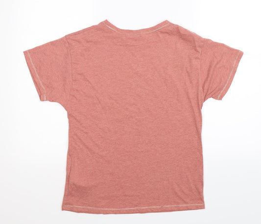 Day Dreams Womens Beige   Basic T-Shirt Size 8