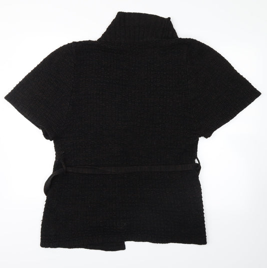 evie Womens Black   Cardigan Jumper Size 14