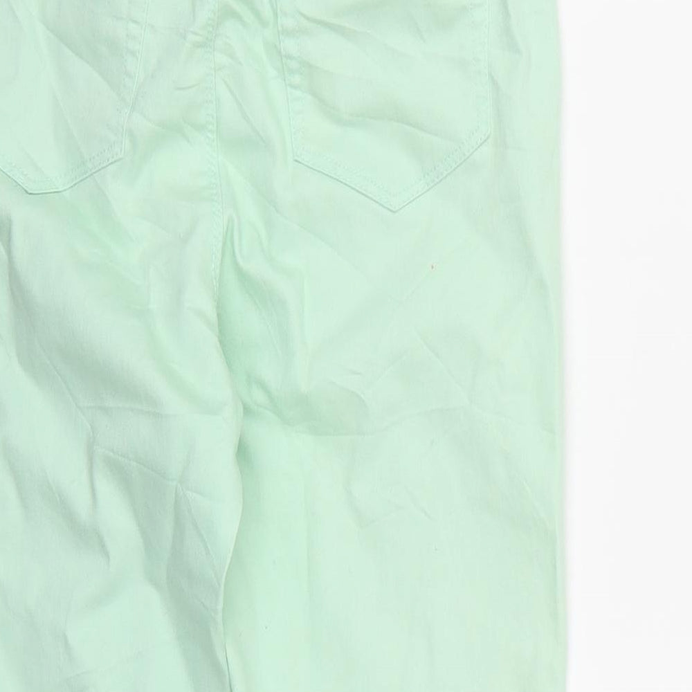 365 Denim Womens Green  Denim Chino Shorts Size 10 - Jeggings