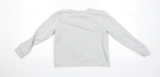 TU  Girls Grey   Pullover Sweatshirt Size 10 Years