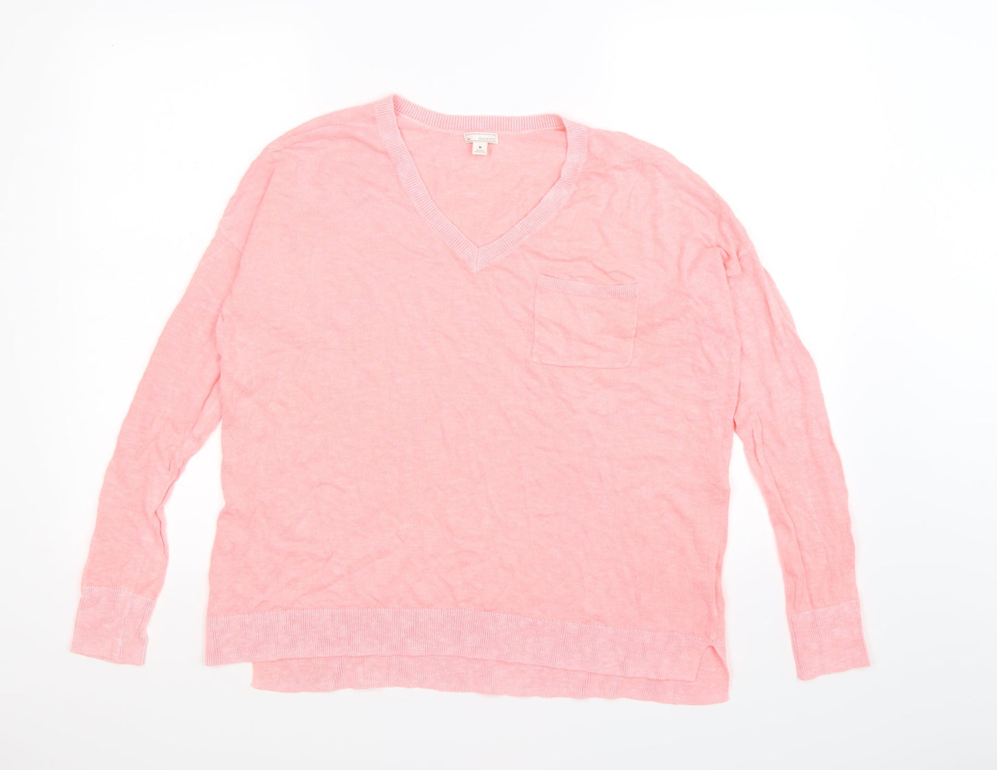 Gap Womens Pink  Knit Pullover Jumper Size M  - neon