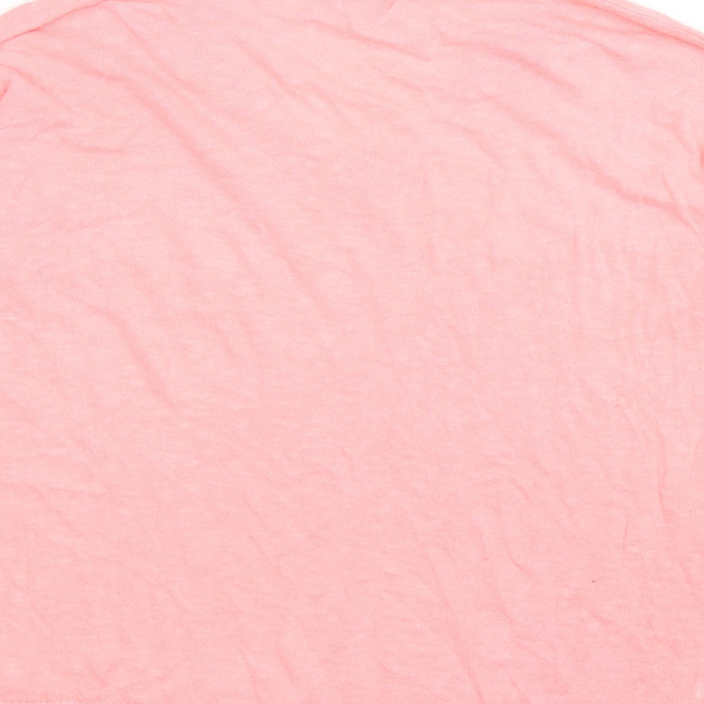 Gap Womens Pink  Knit Pullover Jumper Size M  - neon