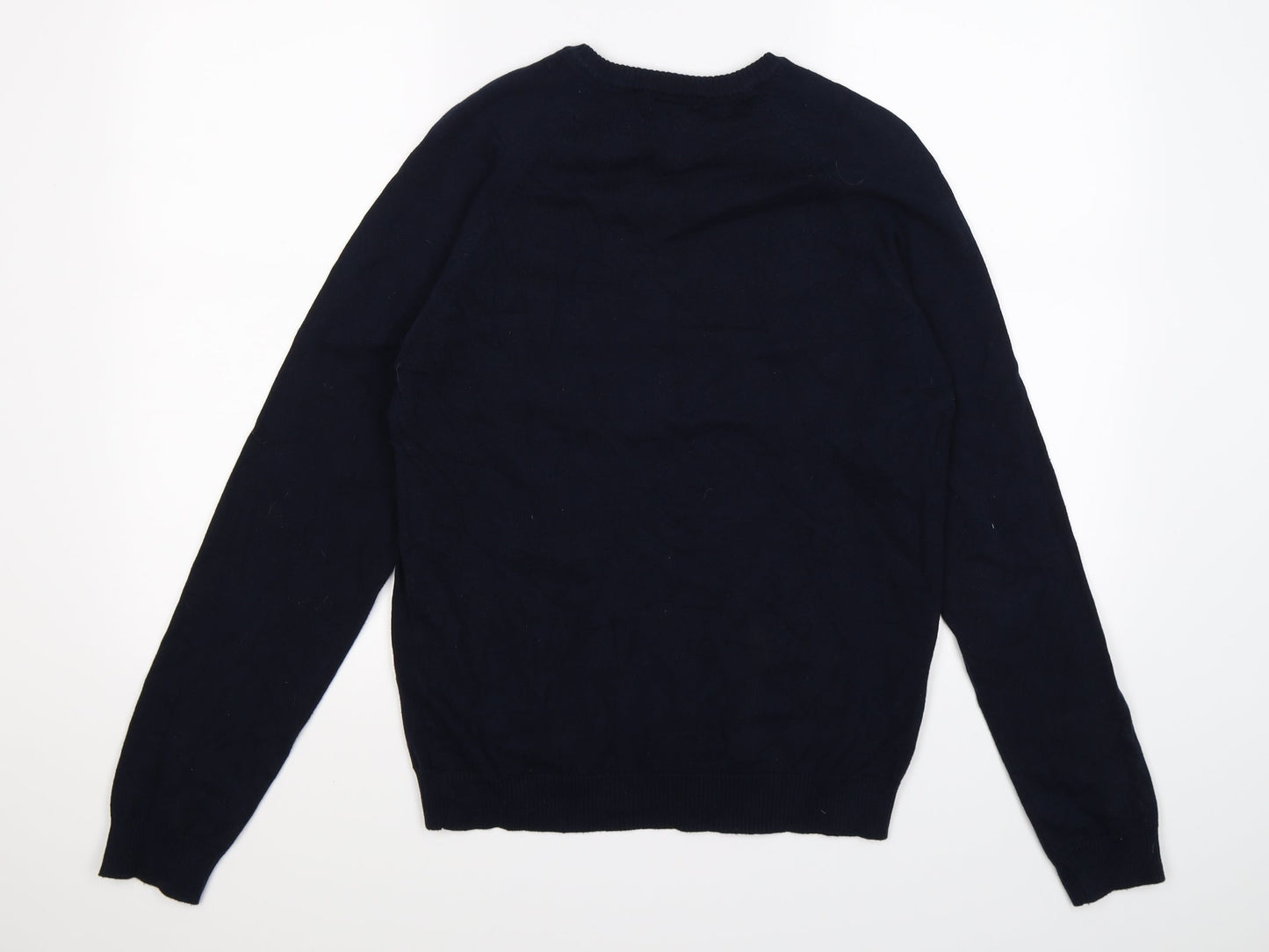 cedarwood Mens Beige  Knit Pullover Jumper Size L
