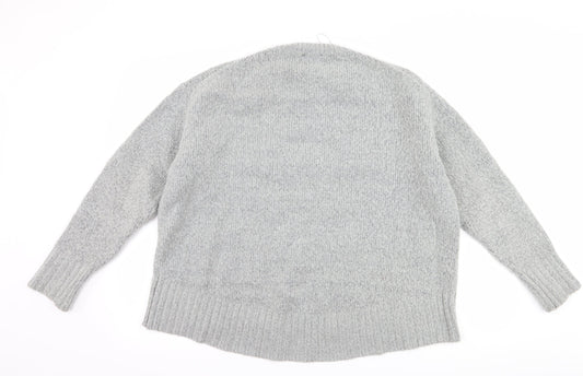 Zara Womens Grey   Pullover Jumper Size S