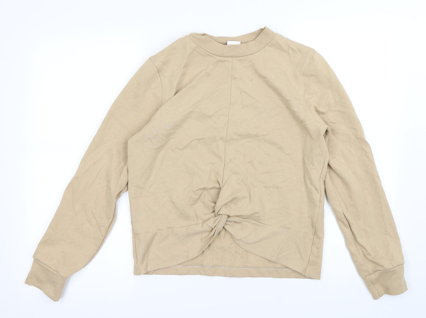 H&M Womens Beige   Pullover Jumper Size S