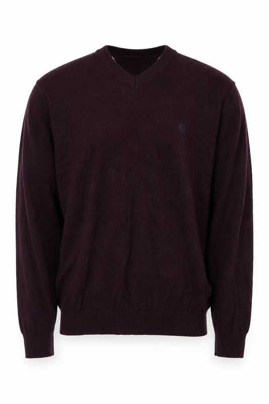 Peter Werth Mens Purple  Knit Pullover Jumper Size M