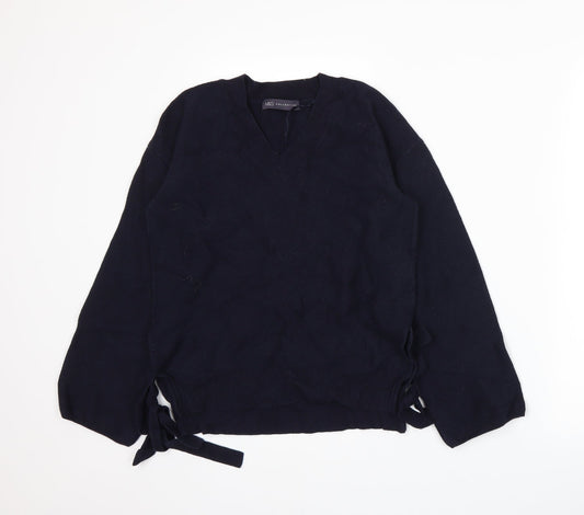 Marks and Spencer Womens Blue  Knit Pullover Jumper Size 8