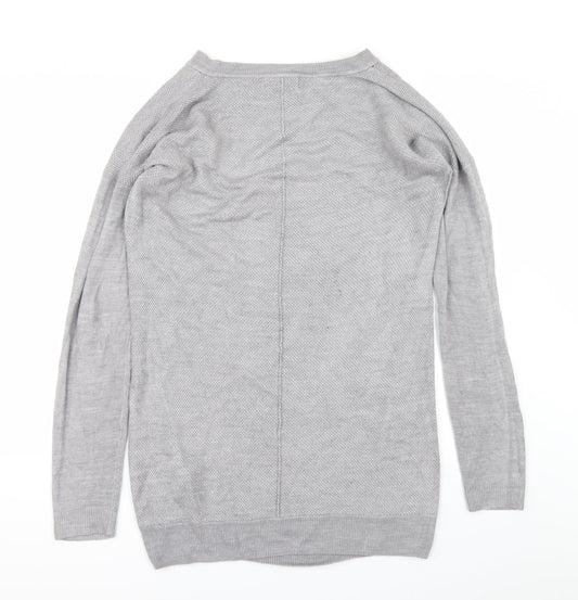 New Look Womens Grey   Pullover Jumper Size 12