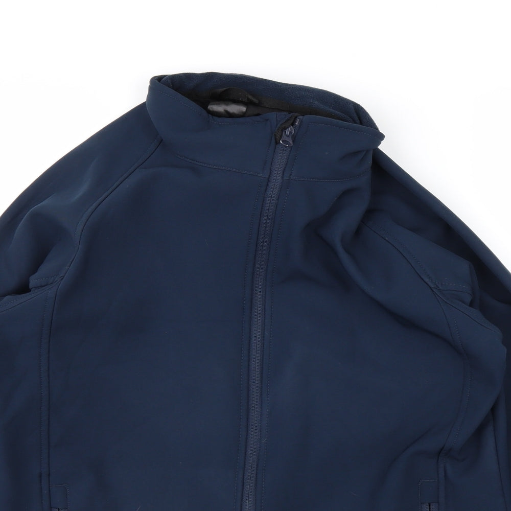 CORE Womens Blue   Overcoat Coat Size S
