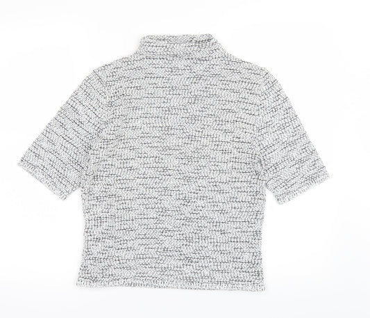 Dikton's Womens White   Basic T-Shirt Size M