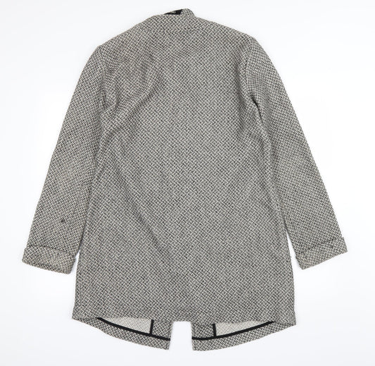 ASOS Womens White   Overcoat Coat Size 14