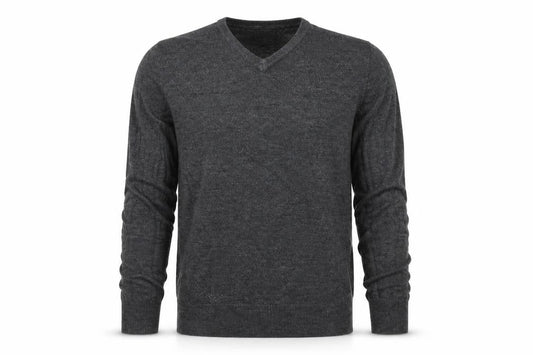 F&F Mens Grey  Knit Pullover Jumper Size S