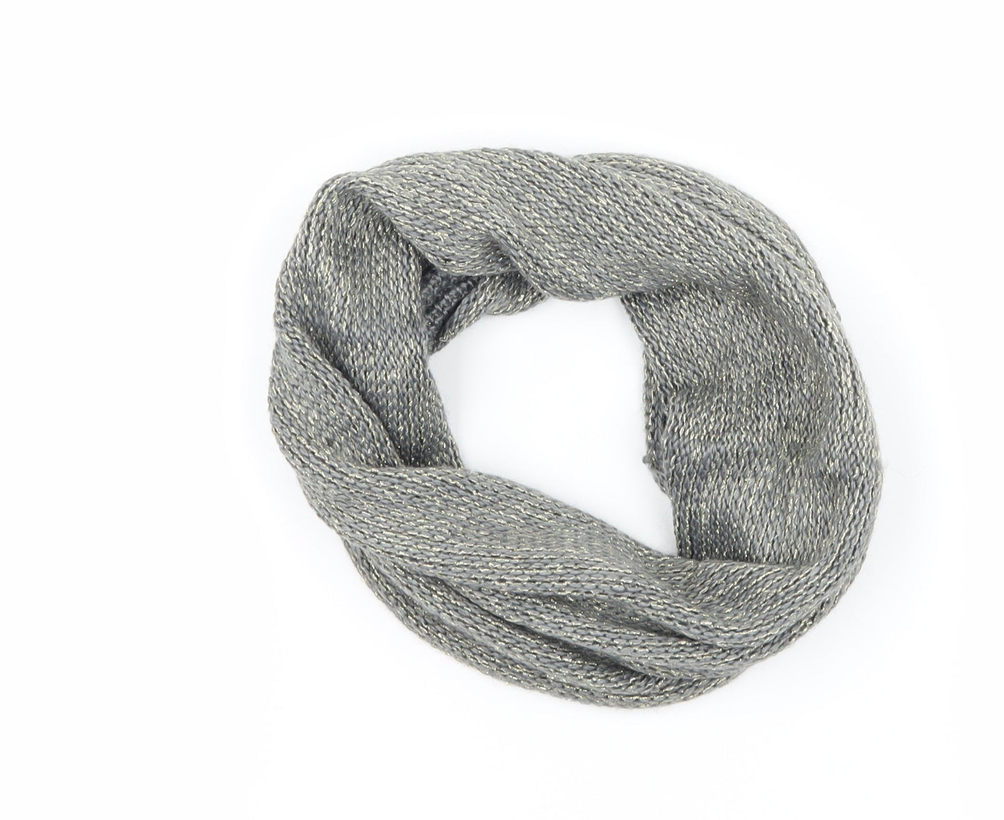 Kit & Pearl Womens Grey  Knit  Scarf   - snood