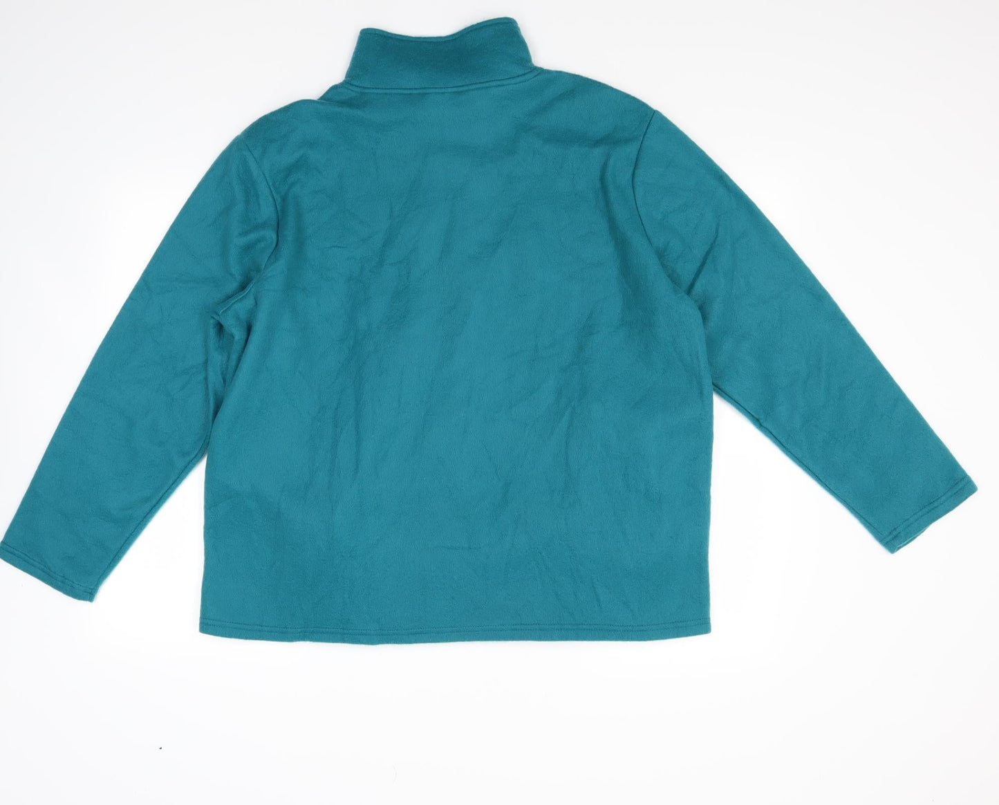 Anne De Lancay Womens Green   Jacket Coat Size L
