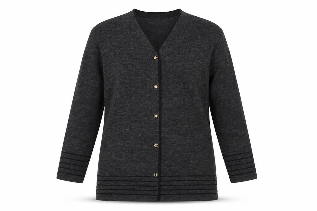 Front view of Roman women’s grey jacket coat, size L