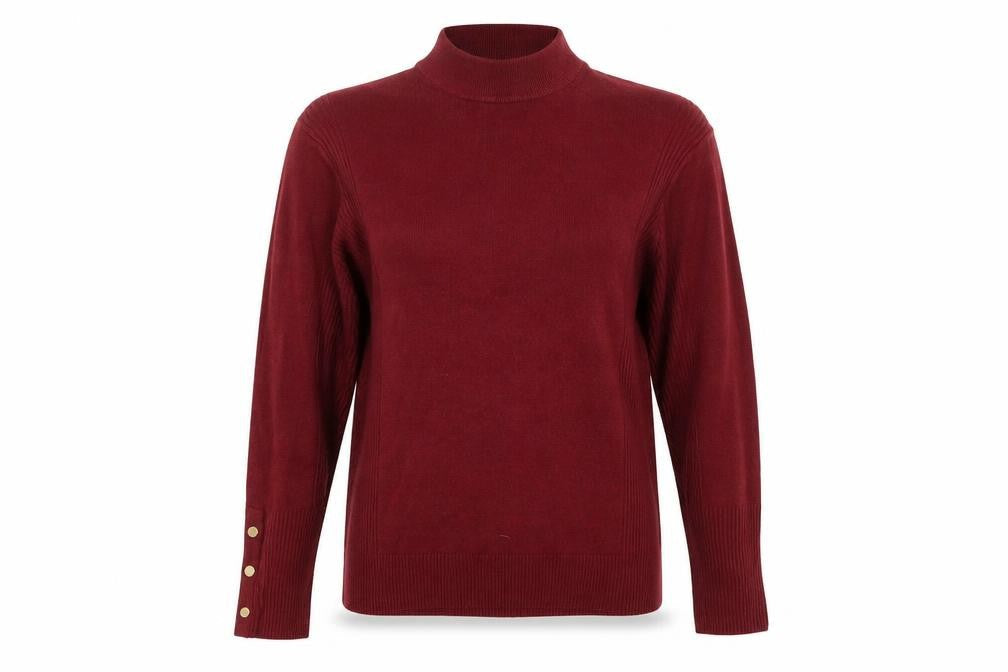 Classics Womens Red   Pullover Jumper Size M