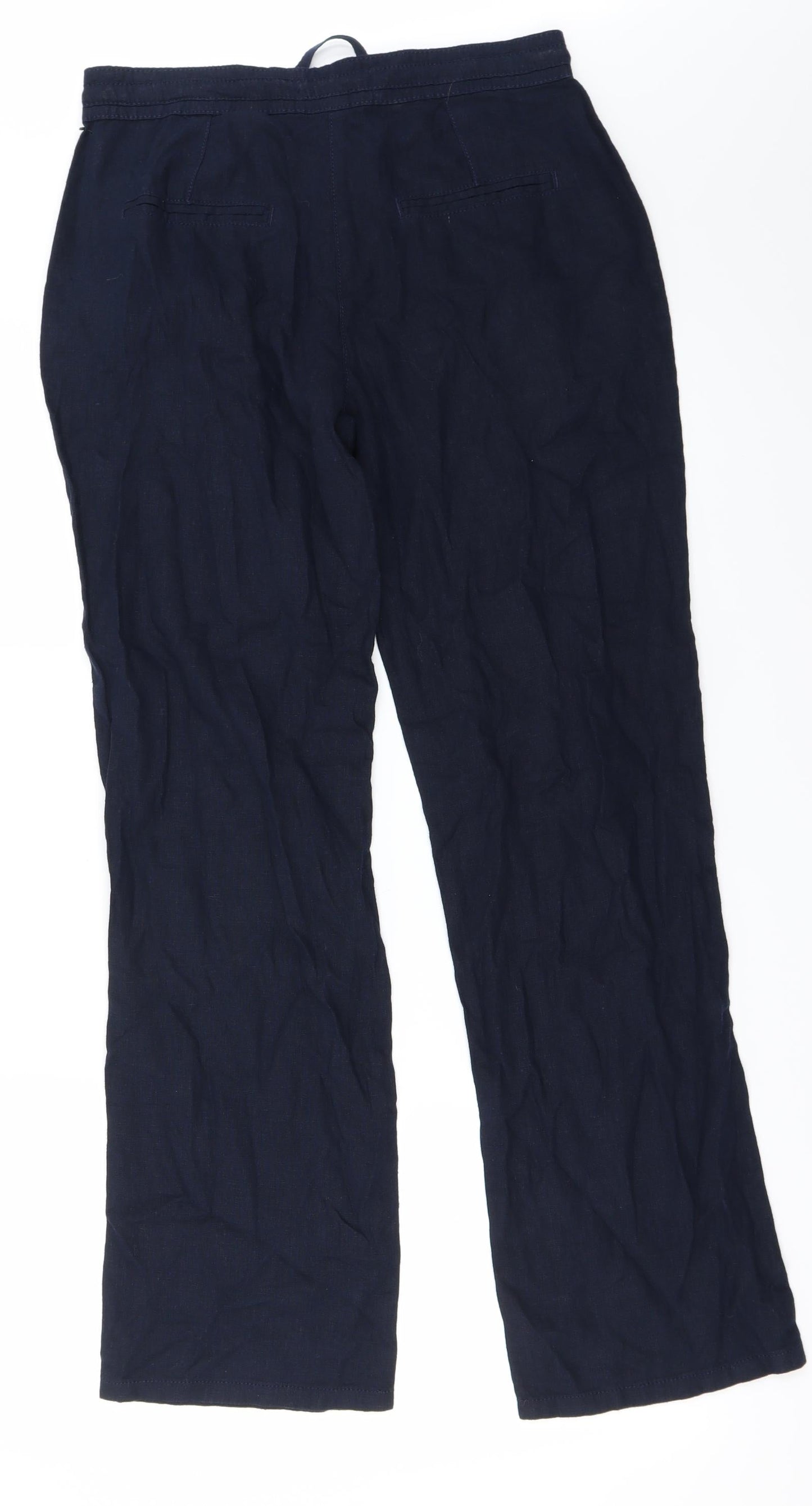 NEXT Womens Blue   Trousers  Size 8 L28 in