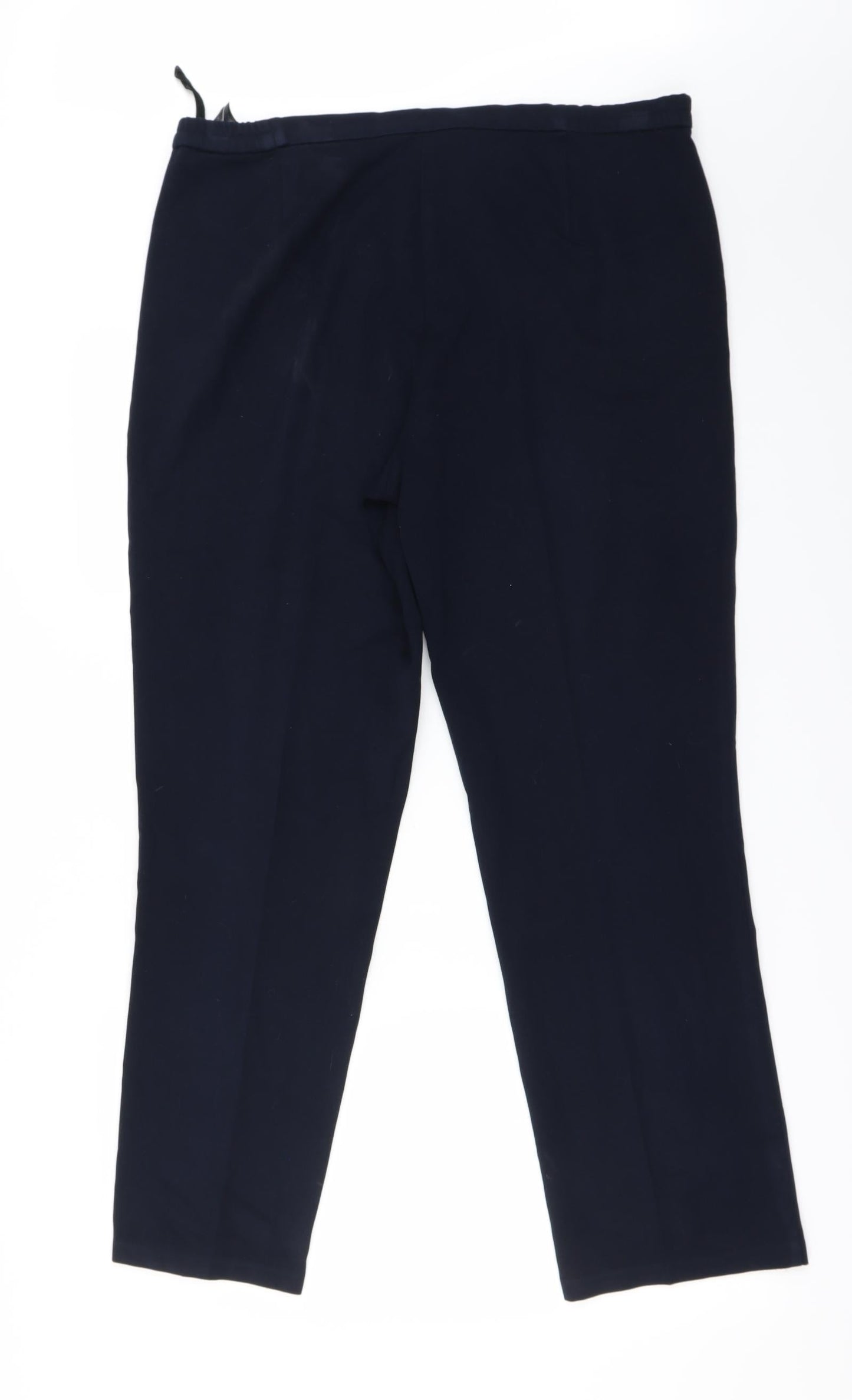 Marks and Spencer Womens Blue   Trousers  Size 14 L24 in