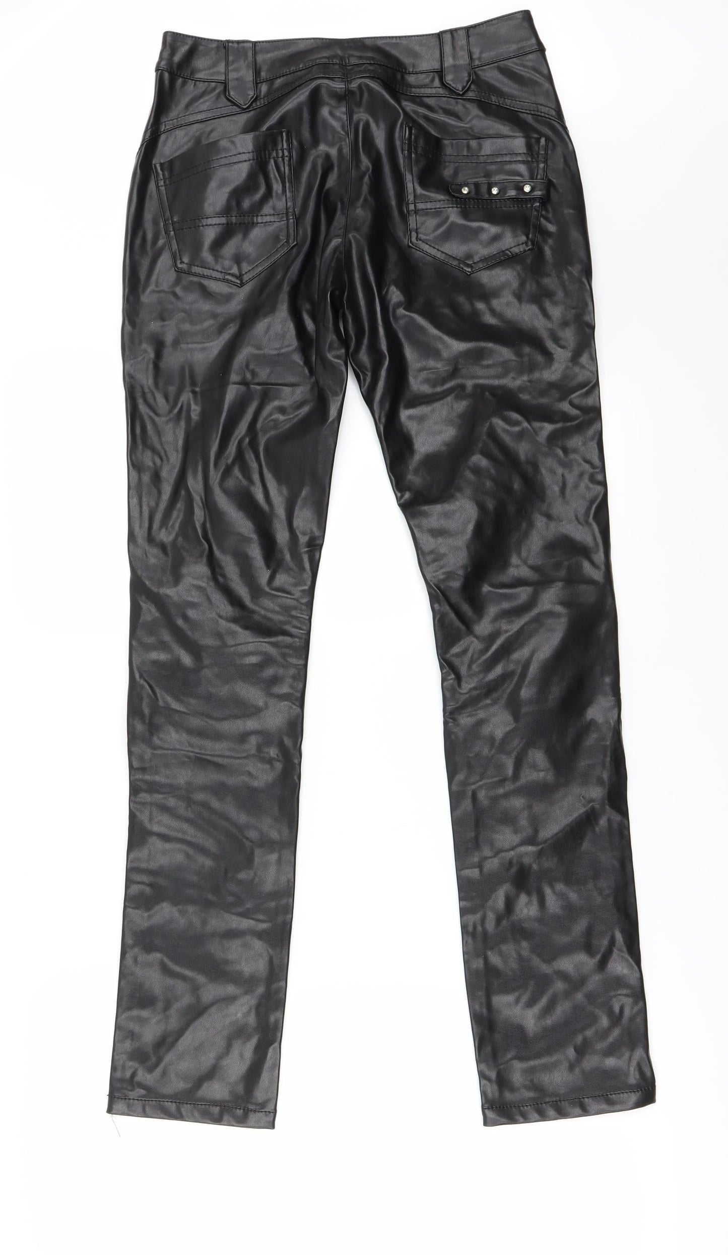 Preworn Womens Black   Trousers  Size M L30 in