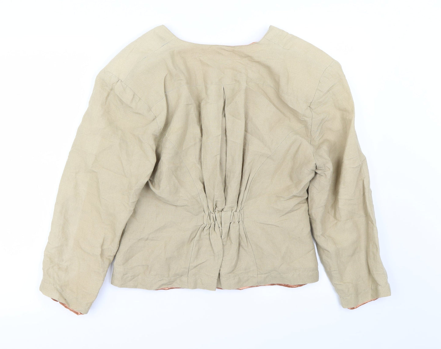 nougart Womens Beige   Jacket  Size M