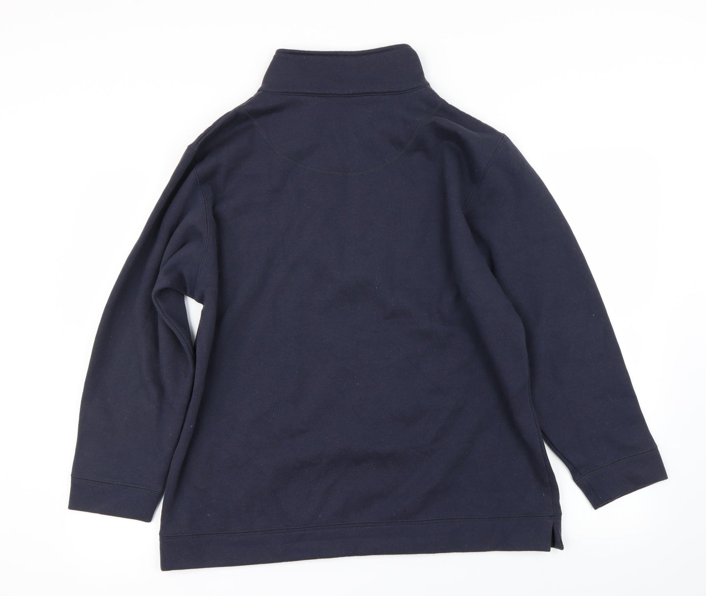 Bonmarché Womens Blue   Henley Jumper Size M