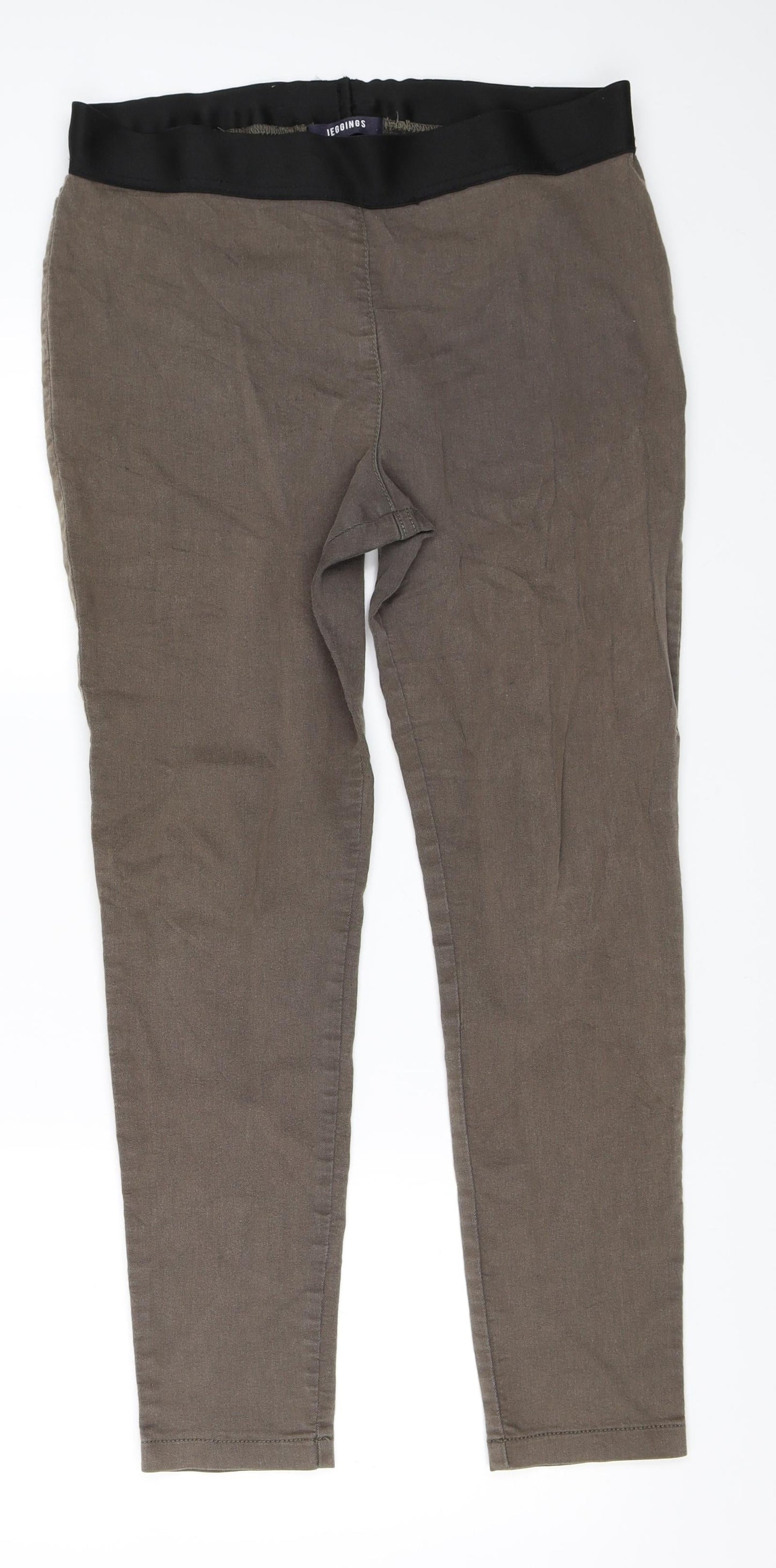 Marks and Spencer Womens Grey   Jegging Leggings Size 14 L27 in