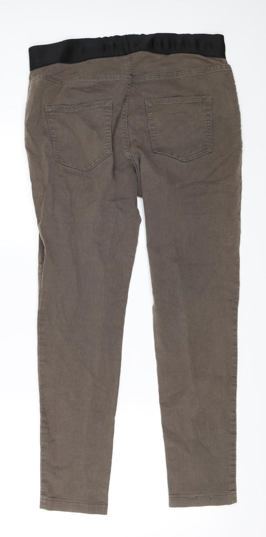 Marks and Spencer Womens Grey   Jegging Leggings Size 14 L27 in