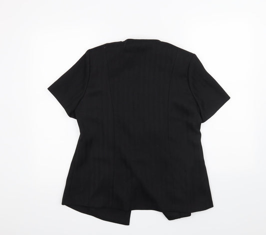 Bonmarché Womens Black   Jacket Blazer Size 12