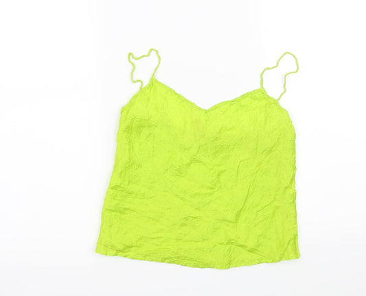 Preworn Womens Green   Basic Blouse Size S
