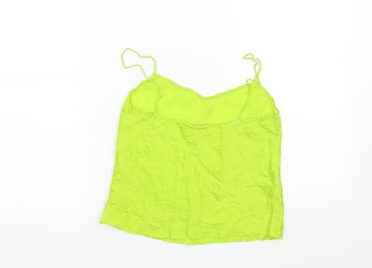 Preworn Womens Green   Basic Blouse Size S