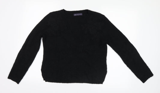 Marks and Spencer Womens Black  Knit Pullover Jumper Size 8