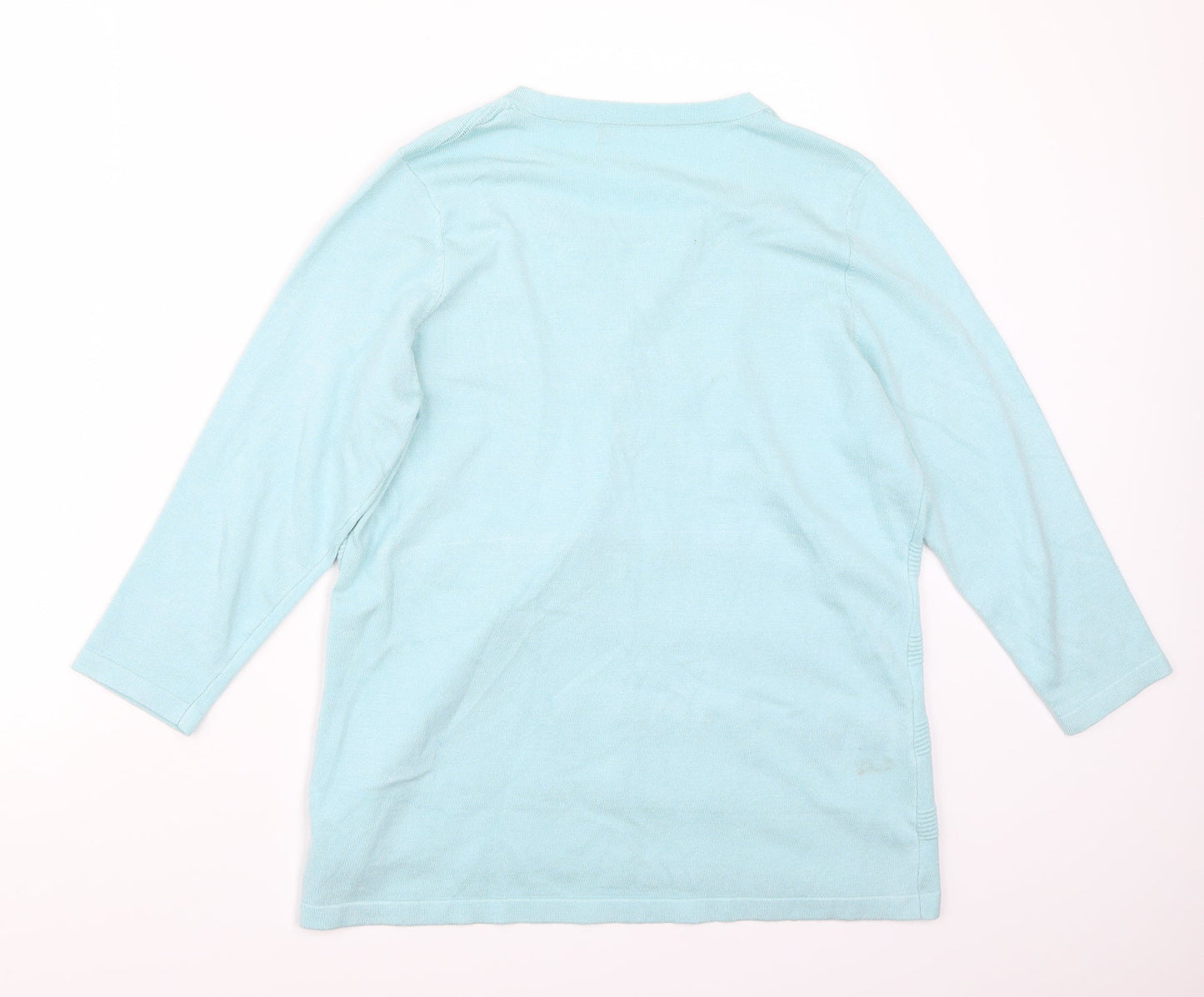 Preworn Womens Blue   Basic T-Shirt Size M