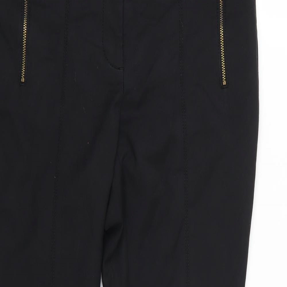 NEXT Womens Black   Trousers  Size 10 L28 in