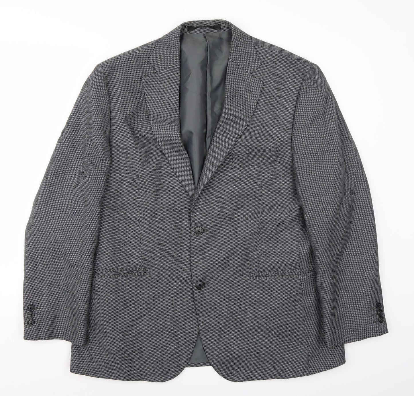 Marks and Spencer Mens Grey   Jacket Suit Jacket Size 42