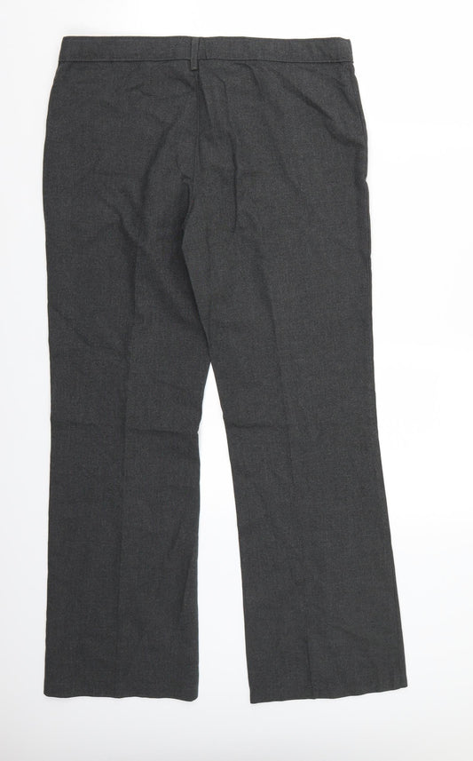Marks and Spencer Boys Grey   Carrot Trousers Size 15 Years
